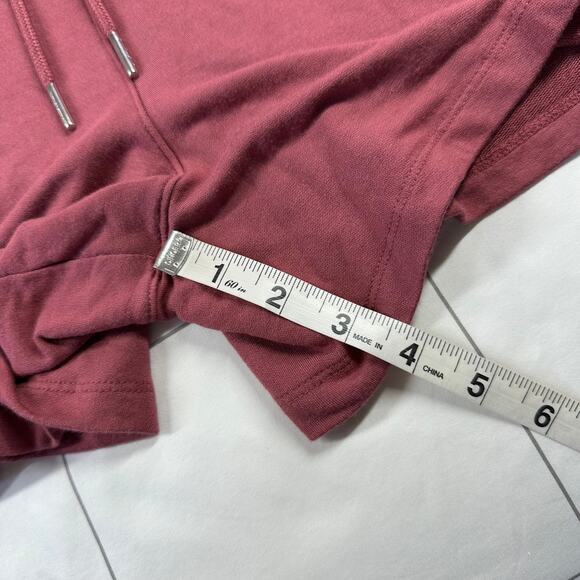 Athleta Balance Romper Womens Medium Petite Pink Sleeveless Soft Active Travel - Picture 12 of 14